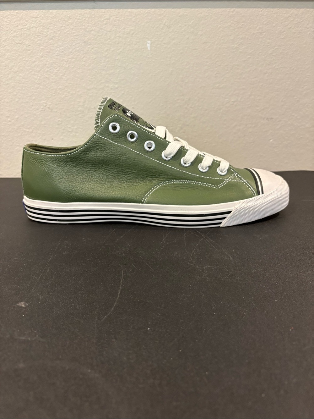 Biz Markie x PRO-Keds 69er Olive Green Leather Men’s Size 12 New In Box - Picture 2 of 11